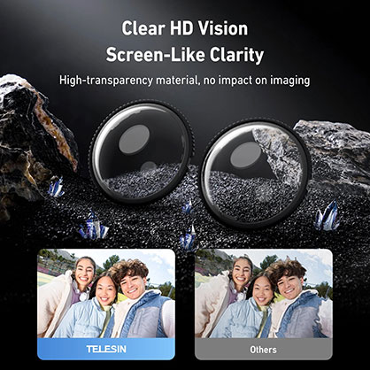 1025898_A.jpg - Telesin Dual Lens Protection Set For Insta360 X5 - Image 1