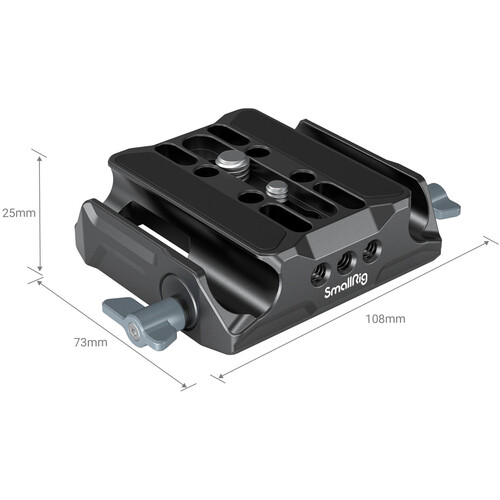 1026058_B.jpg - SmallRig Universal 15mm LWS Rod Mount Lens Support 2727 - Image 2