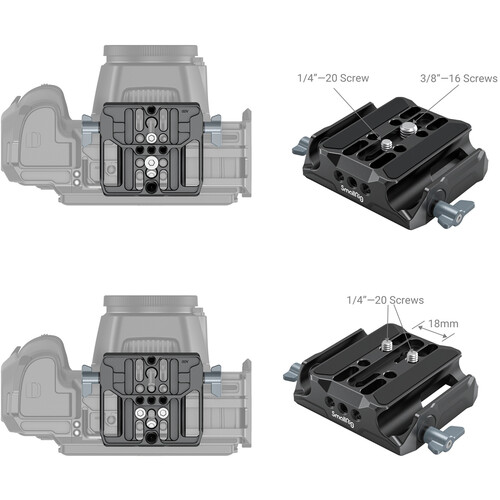 1026058_D.jpg - SmallRig Universal 15mm LWS Rod Mount Lens Support 2727 - Image 4