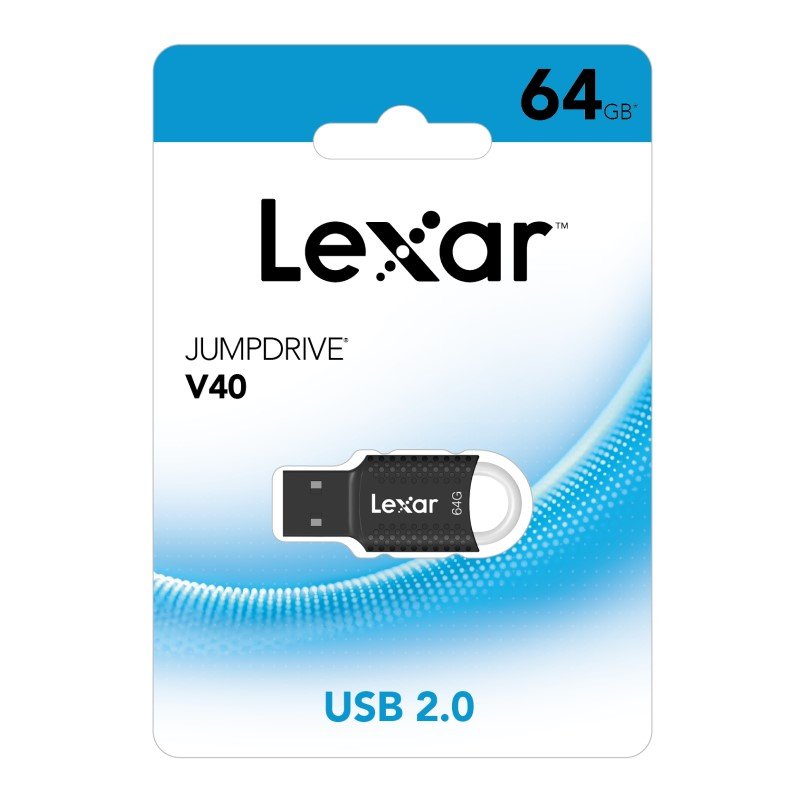 Best image for Lexar JumpDrive V40 USB 2.0 Flash Drive 64GB