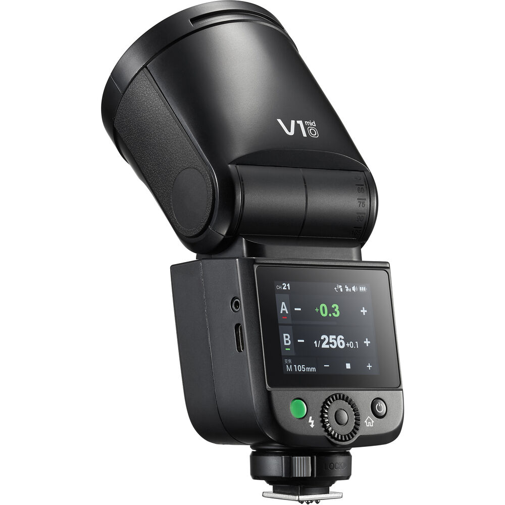 1026088_C.jpg - Godox V1mid O TTL On-Camera Flash for OM SYSTEM and Panasonic - Image 3