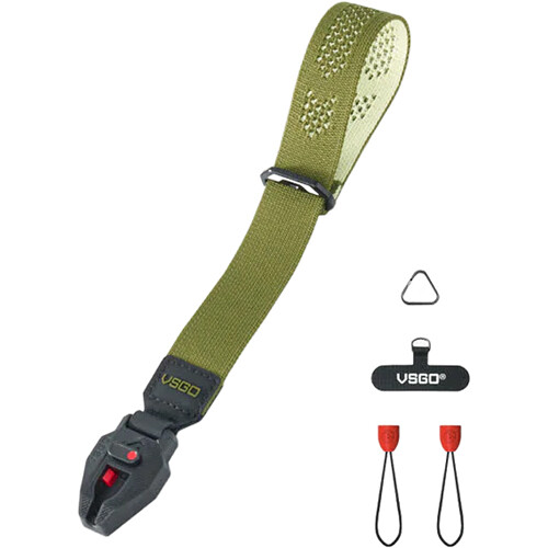 VSGO Black Snipe Casual Leisure Camera Wrist Strap (Avocado Glow) - Best Available Image