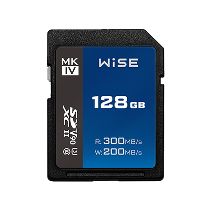 Best image for Wise 128GB SDXC UHS-II V90 MK-IV Memory Card
