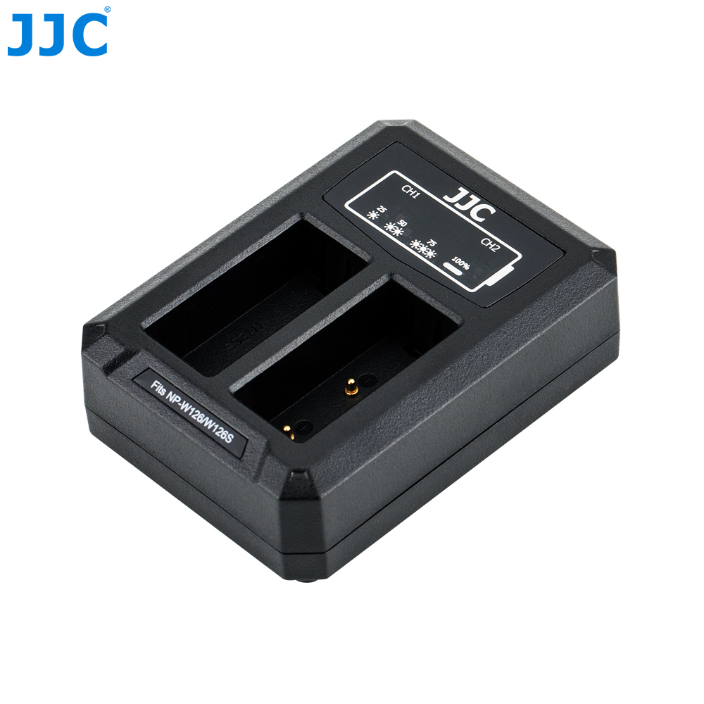 1026468_A.jpg - JJC Multi-Battery Charger for Fujifilm W126 - Image 1