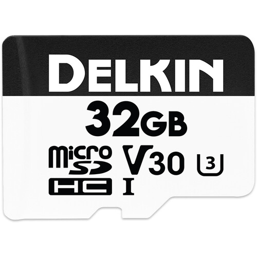 Best image for Delkin 32GB Hyperspeed UHS-I microSDHC Memory Card with SD Adapter