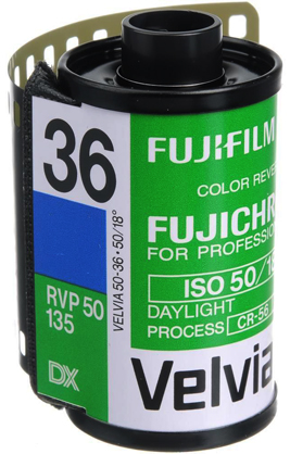 Fuji Velvia 50 ISO 135/36exp