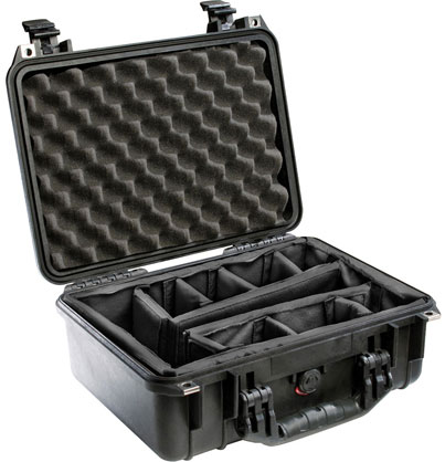 Pelican 1450 case with dividers