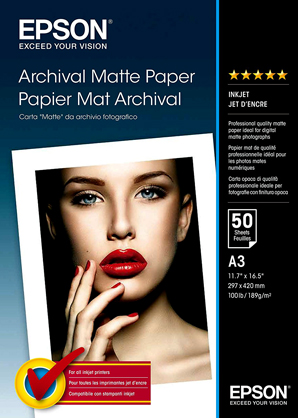 Best image for Epson Archival Matte Paper A3 (50)