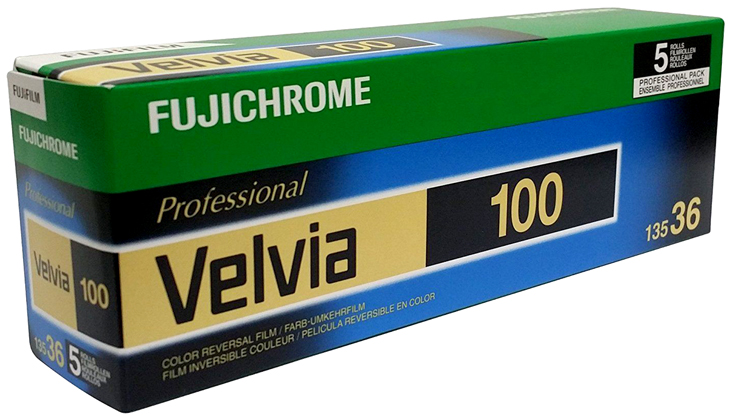 Velvia 100 135/36exp (5 Roll Pack)
