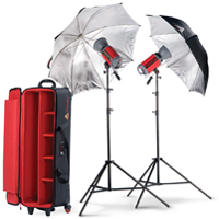 Best image for Photoflex StarFlash 300ws Dual Umbrella kit with case