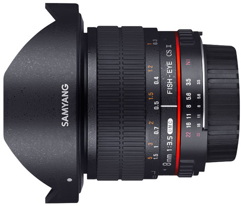 Samyang MF 8mm F3.5 CS 11  Nikon AE