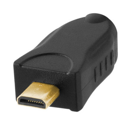 1010799_A.jpg - TetherPro HDMI Micro to HDMI Cable 3 feet BLACK - Image 1