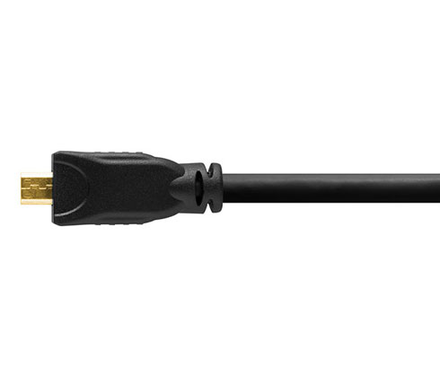 1010799_B.jpg - TetherPro HDMI Micro to HDMI Cable 3 feet BLACK - Image 2
