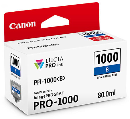 Best image for Canon PFI-1000B Blue Ink Prograf 1000