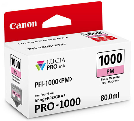Canon PFI-1000PM Photo Magenta Ink Prograf 1000 - Best Available Image