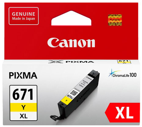 Best image for Canon CLI-671 Yellow Dye Ink (H/Y)