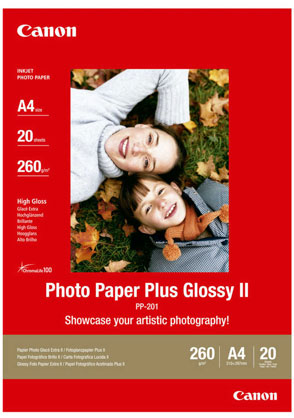 Canon Photo Plus Glossy Photo II A4(20) - Best Available Image