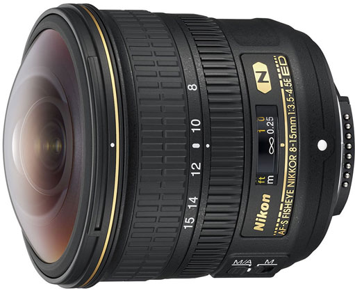 Nikon AF-S Fisheye NIKKOR 8-15mm f/3.5-4 - Best Available Image