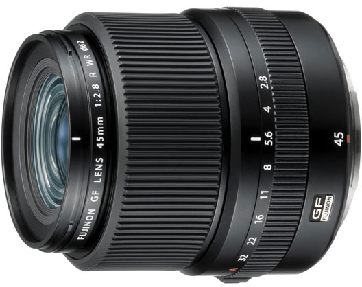 Fujifilm GFX 45mm f/2.8 R WR Lens