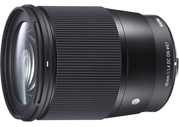 Sigma Sony E 16mm f1.4 DC DN Contemporary Lens - Best Available Image