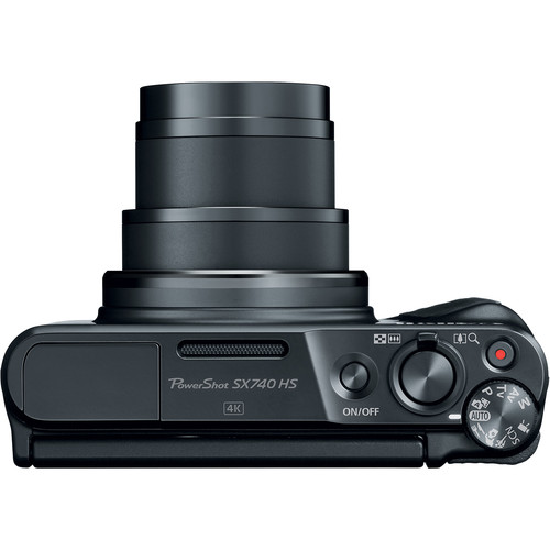 1014759_D.jpg - Canon PowerShot SX740 HS Digital Camera (Black) - Image 4