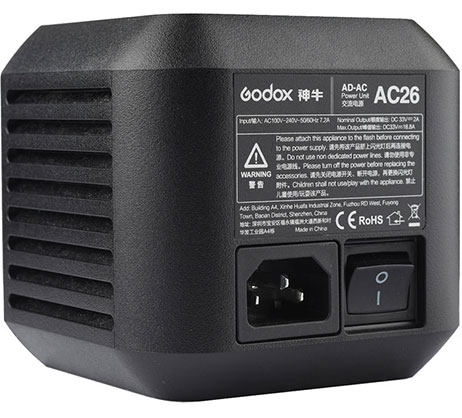 Godox AC Adapter for AD600Pro Flash AC26