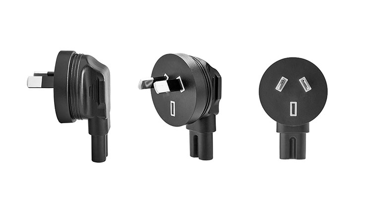 Tether ONsite Power Plug Angle Adapter-AU - Best Available Image