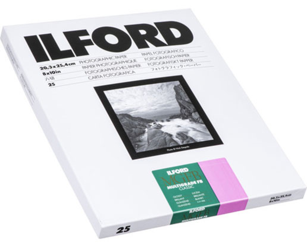 Ilford Multigrade FB Classic Paper (Glossy, 8 x 10", 25 Sheets)