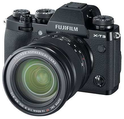 Fujifilm X-T3  + 16-80mm Lens Black
