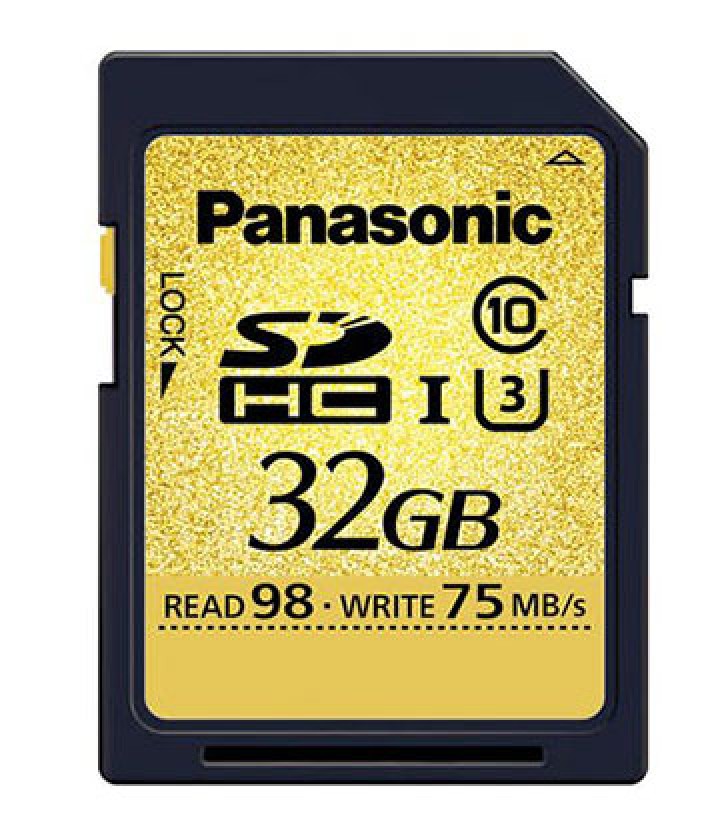 Panasonic 32GB SDXC UHS-I card