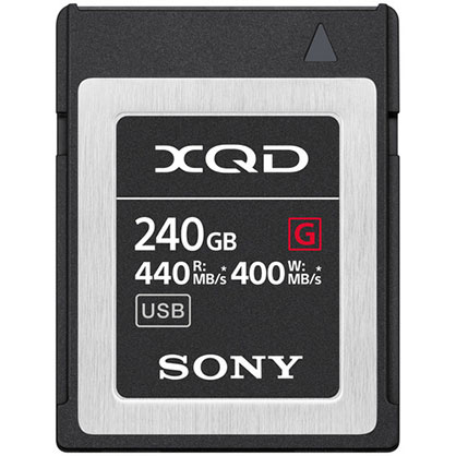 Sony 240GB G Series XQD Memory Card - Best Available Image