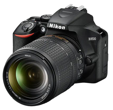 Nikon D3500 DSLR + AF-S 18-140mm VR