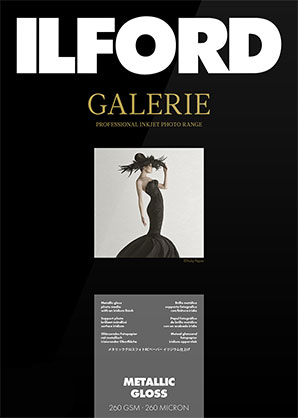 Ilford Galerie Metallic Gloss (260gsm) 17" 43.2cm x 30m Roll GPMG10
