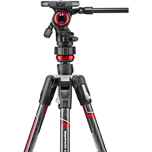 1018269_B.jpg - Manfrotto Befree Live Carbon Fiber Video Tripod Kit with Twist Leg Locks - Image 2