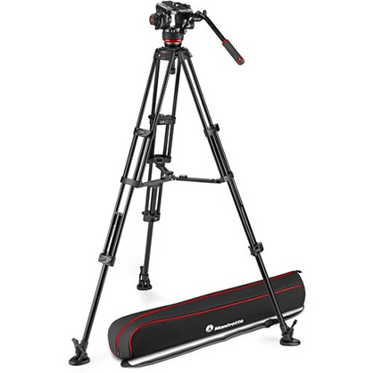 Best image for Manfrotto 504X Fluid Video Head and MVTTWINMA Alum Tripod with Mid-Level Sprea