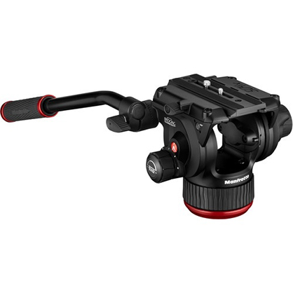 1018299_A.jpg - Manfrotto 504X Fluid Video Head and MVTTWINMA Alum Tripod with Mid-Level Sprea