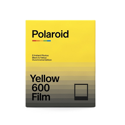 Polaroid Black Yellow 600 Film Duochrome Edition