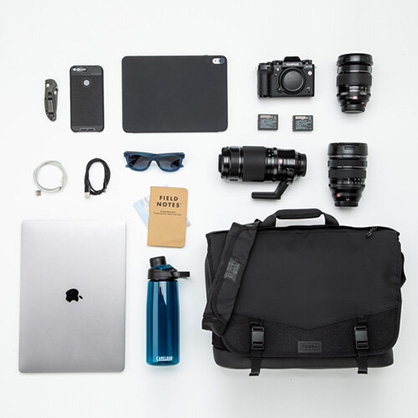 1018959_E.jpg - Tenba DNA 16 Slim Camera Messenger Bag (Black) - Image 5