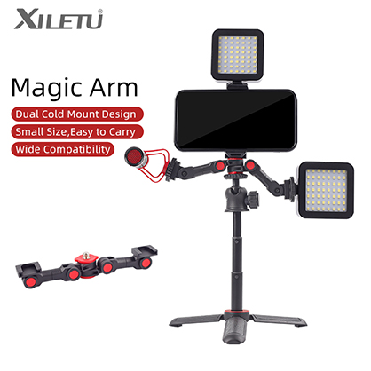 Best image for XILETU CG-1 Magic Arm Dual Cold Shoe Adapter