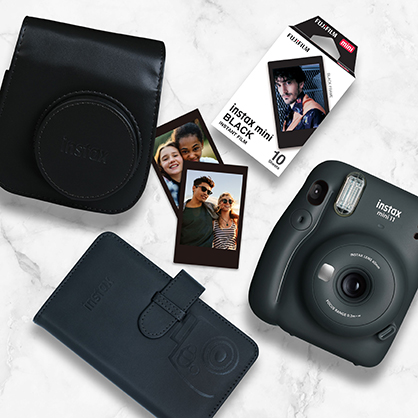 1020049_A.jpg - Fuji instax mini 11 Charcoal Ltd Edition Pk - Image 1