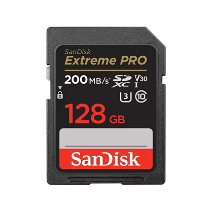 SanDisk Extreme Pro 128GB SDXC UHS-I SD Card