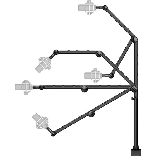 1020209_C.jpg - Ulanzi LS21 Multi-Arm Desk Mount Stand - Image 3