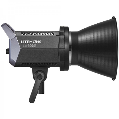 1020259_B.jpg - Godox Litemons LA200Bi LED 2-Light Kit with Stands and Softboxes - Image 2
