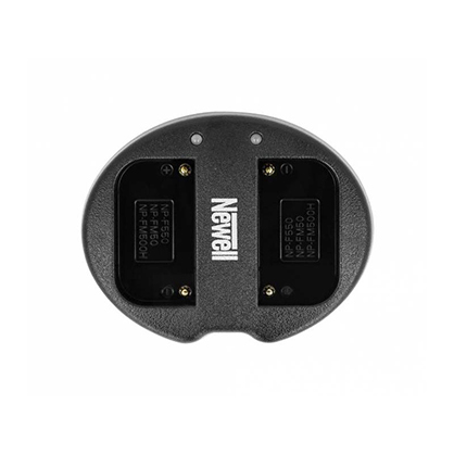 Newell Dual Charger for NP-F550, FM50, FM500H series batteries - Best Available Image