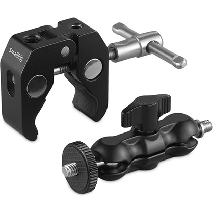 1020499_B.jpg - SmallRig Multifunctional Crab Clamp with 3.5" Ball Head Arm - Image 2