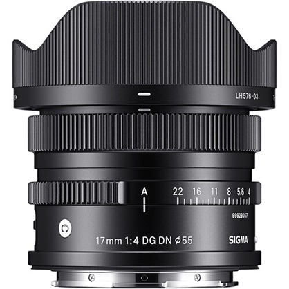 Sigma Sony FE Black 17mm f/4 DG DN Contemporary Lens - Best Available Image