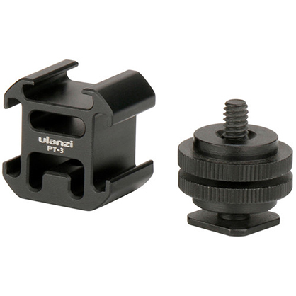 1021179_A.jpg - Ulanzi PT-3S Triple Cold Shoe Mount - Image 1