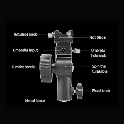 1021309_A.jpg - Godox D-Holder Flash Speedlight Mount and Umbrella Holder - Image 1