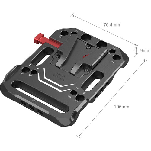 1021929_A.jpg - SmallRig V-Lock Battery Plate 2988 - Image 1