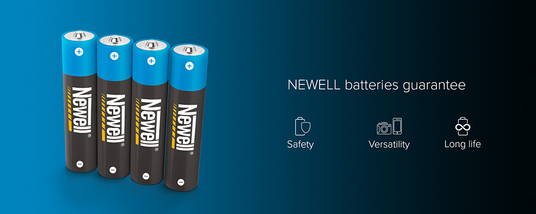 1021969_A.jpg - Newell Rechargeable Batteries NiMH AAA 950 4 Pcs - Image 1